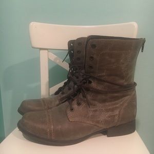 Steve Madden combat boots